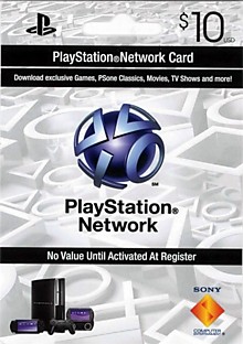 PSN 10 $